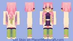 mitsuri minecraft skin|mitsuri